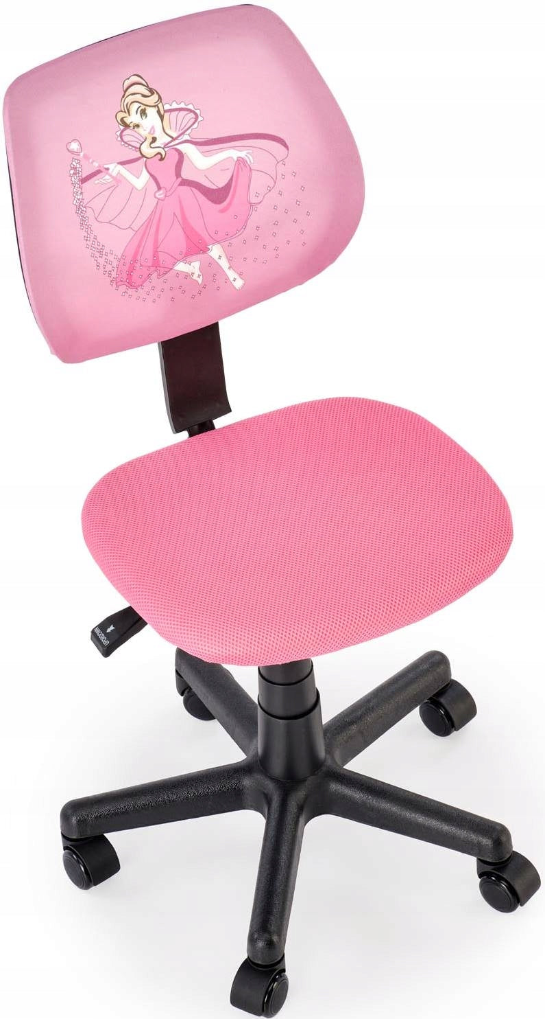 BINGOX Desk Chair Pink Swivel Mesh Children Youth Packaging status original