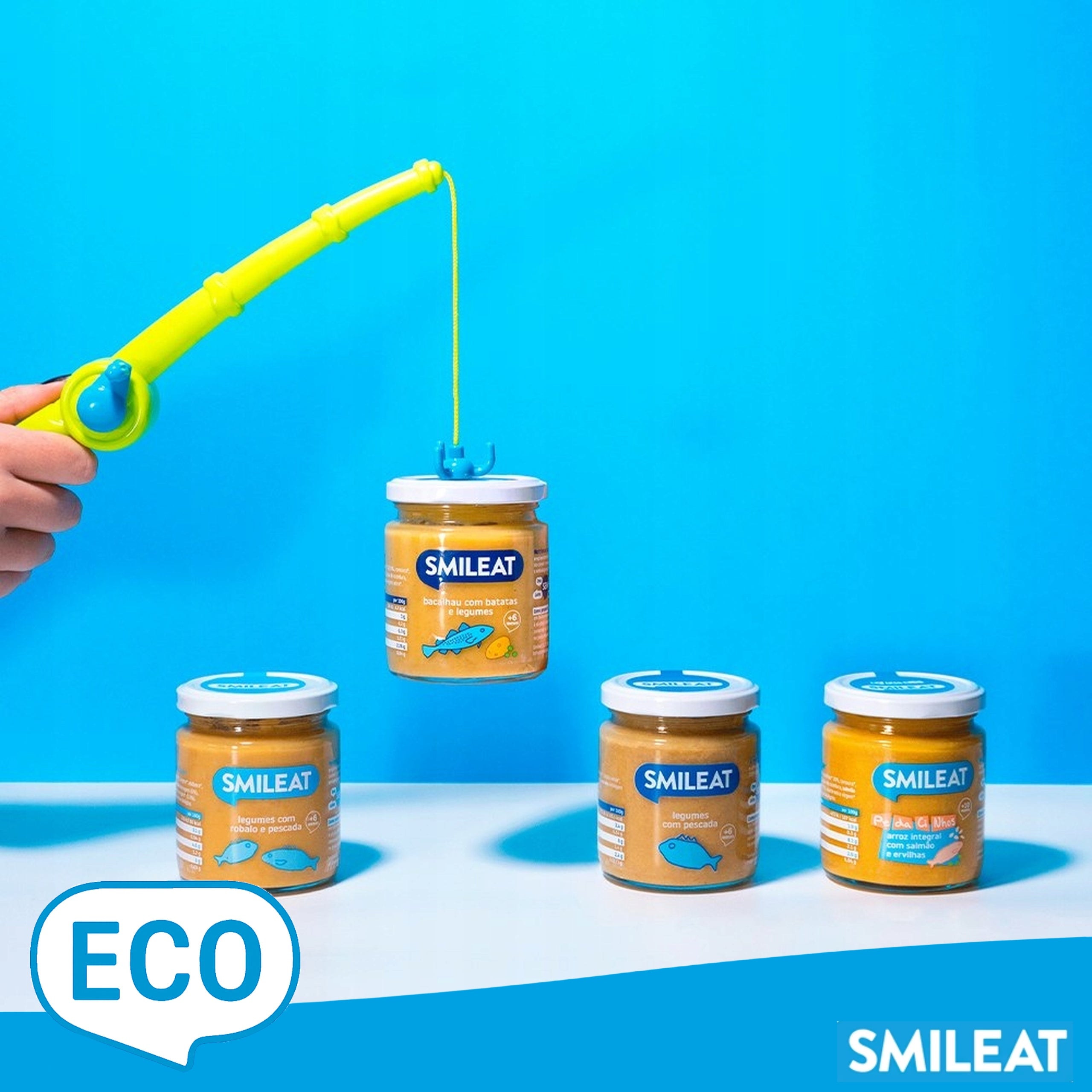 BIO Cod jar with Potatoes and Vegetables 230g SMILEAT for Children 6m+ Manufacturer code SML06809