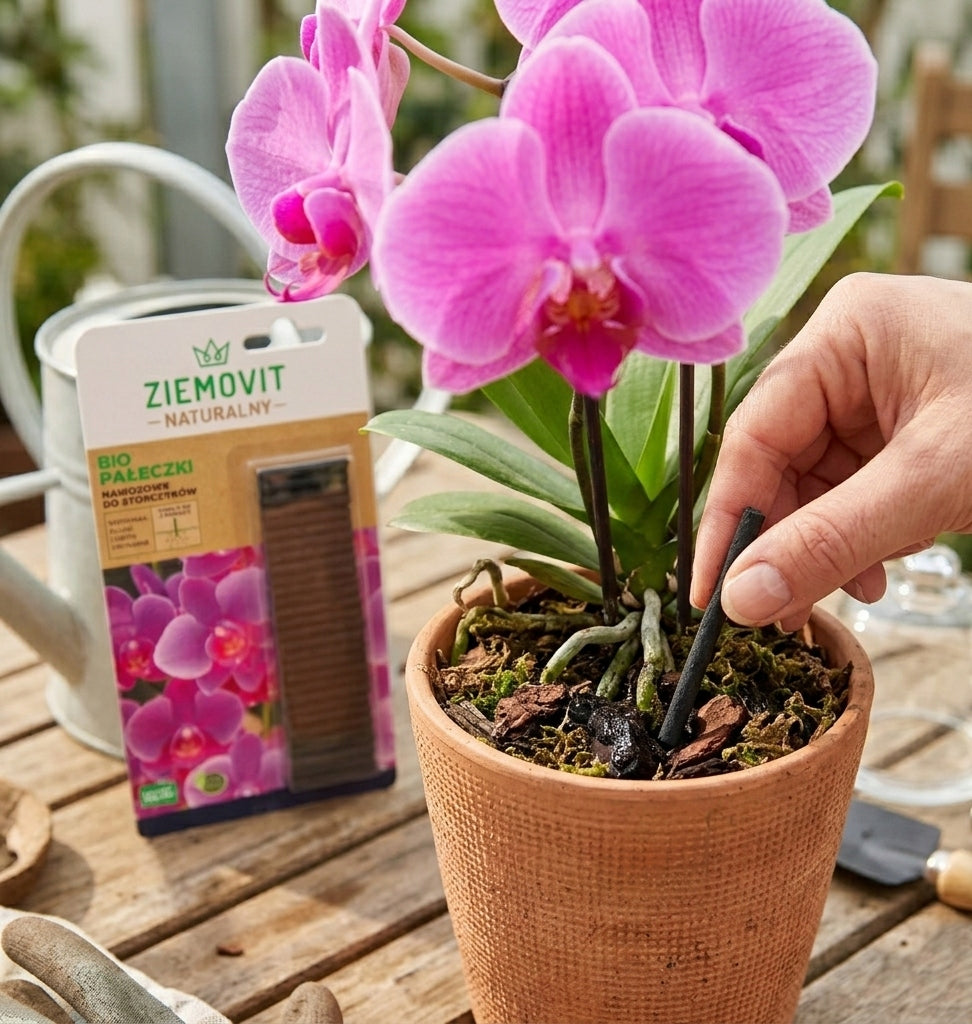 BIO Fertilizer Sticks for Orchids 30pcs Long Flowering ZIEMOVIT 30pcs Packaging status original