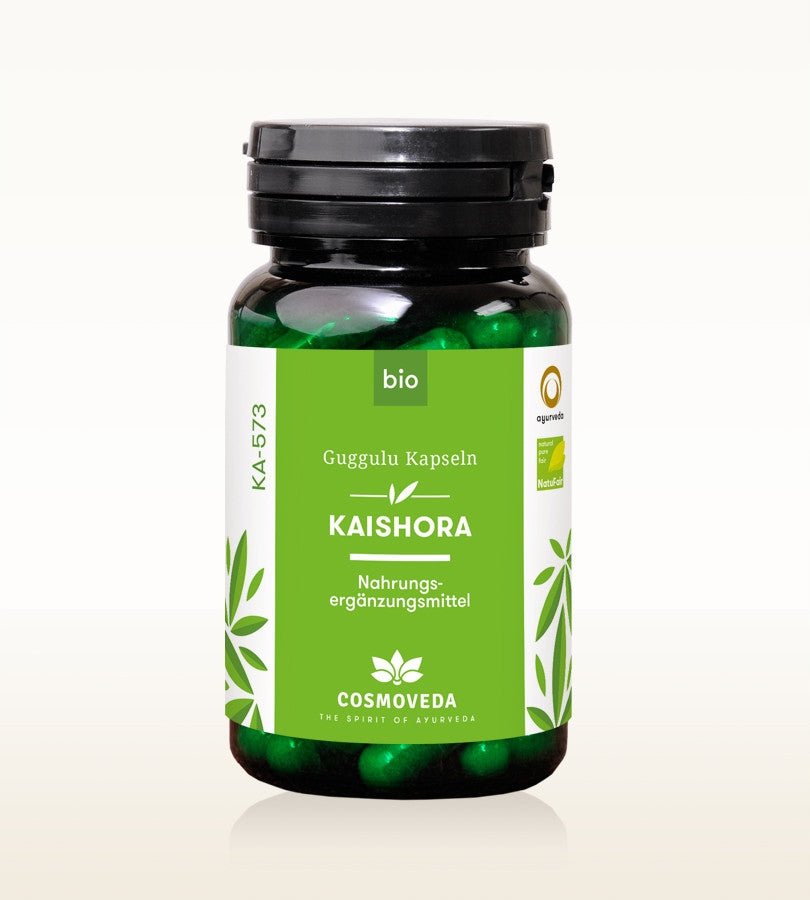 BIO Kaishora Guggulu 80 capsules Cosmoveda dietary supplement