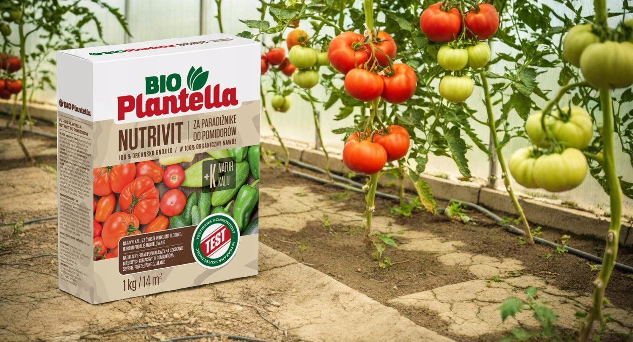 BIO PLANTELLA Organic fertilizer for cucumber tomatoes and vegetable peppers 1kg Form granules