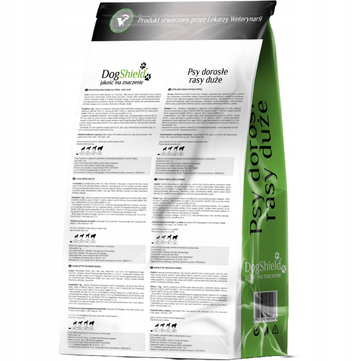 BIOFACTOR DOGSHIELD ADULT LARGE BREEDS OF DOGS LAMB 10kg ORIGINAL Brand DogShield