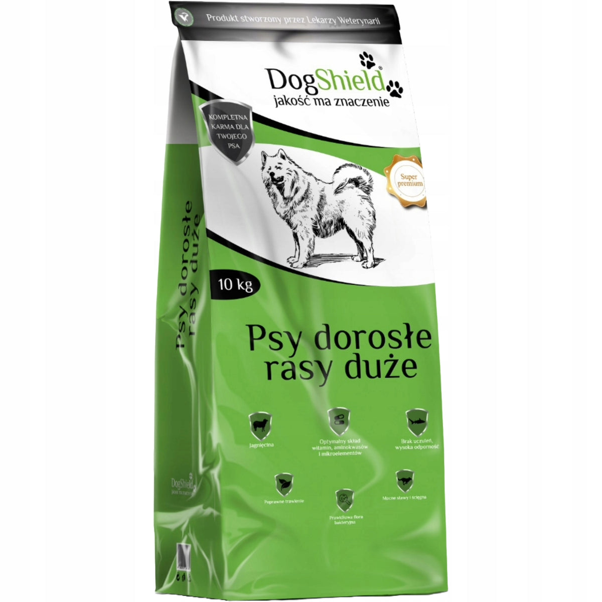 BIOFACTOR DOGSHIELD ADULT LARGE BREEDS OF DOGS LAMB 10kg ORIGINAL