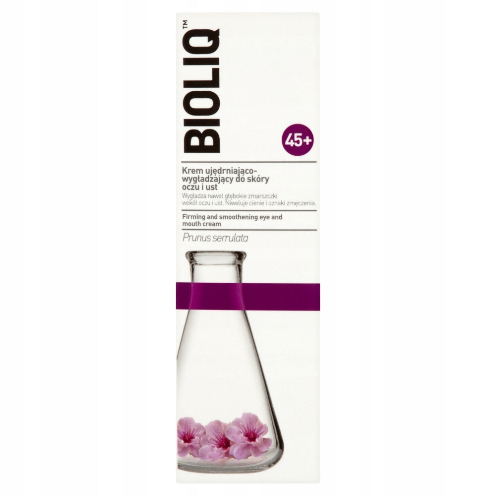 BIOLIQ Set 45+, Tagescreme für reife Haut 50 ml + Nachtcreme 50 ml + Augencreme 15 ml 
