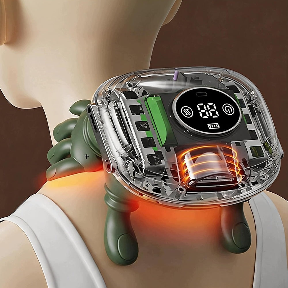 BIONIC Back Neck Massager With 4D ACUPRESSURE HEATED Display Medical device no