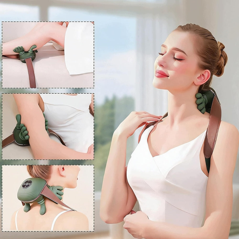 BIONIC NECK AND SHOULDER MASSAGER HEATED MASSAGER 3 TEMPERATURE LEVELS Medical device no