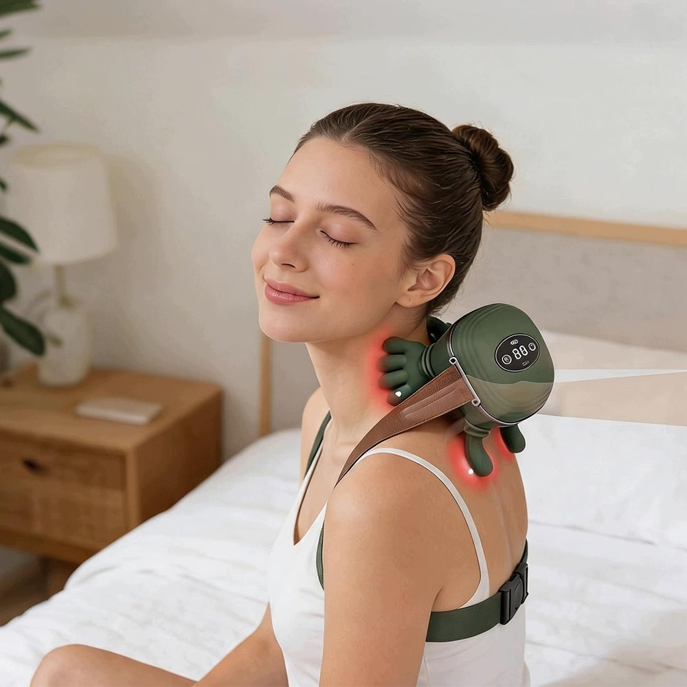 BIONIC NECK AND SHOULDER MASSAGER HEATED MASSAGER 3 TEMPERATURE LEVELS Packaging status original