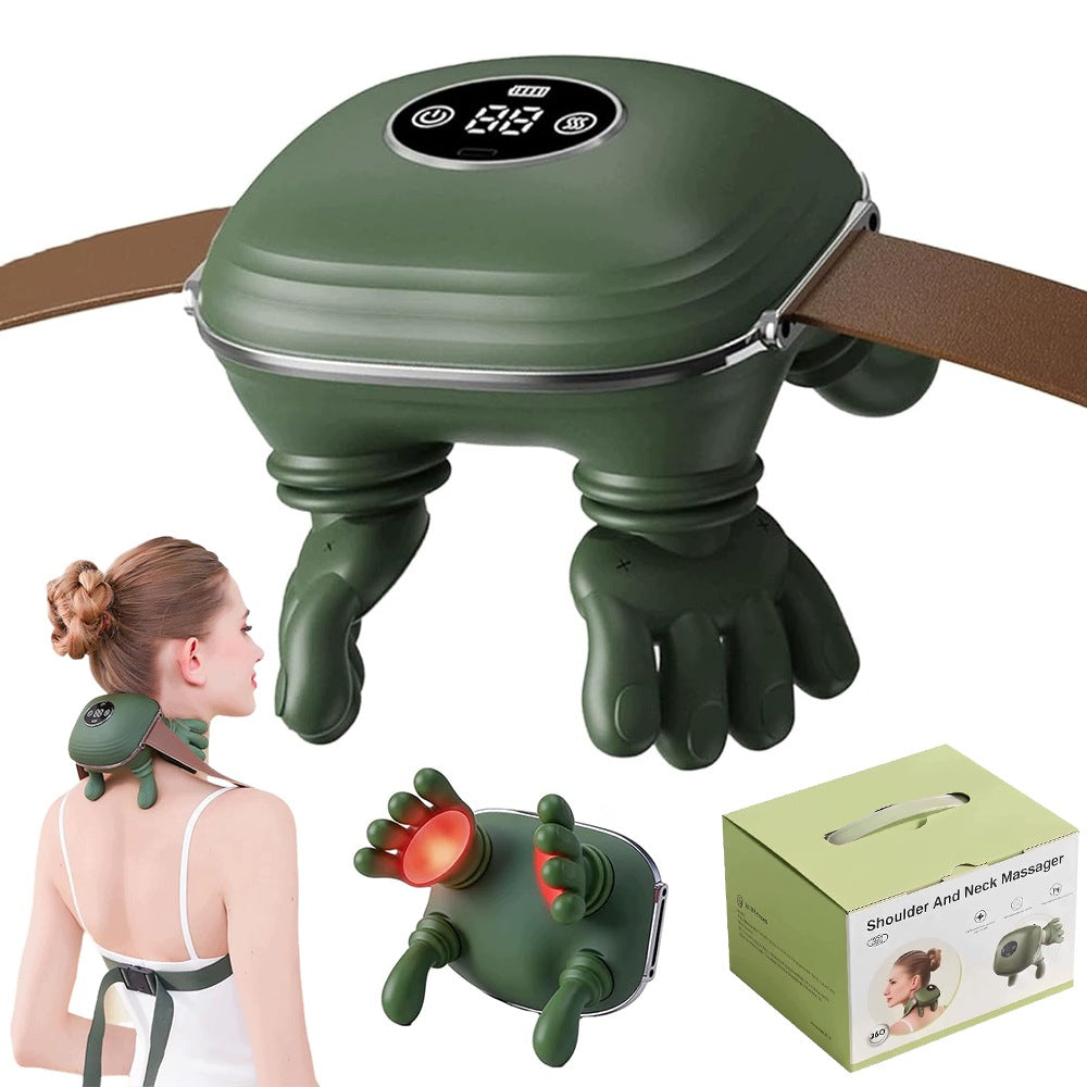 BIONIC NECK MASSAGER SHOULDER CALF ELECTRIC PORTABLE HEATED