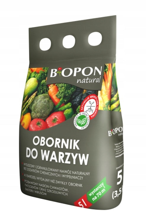 BIOPON Granulated manure for vegetables 5l