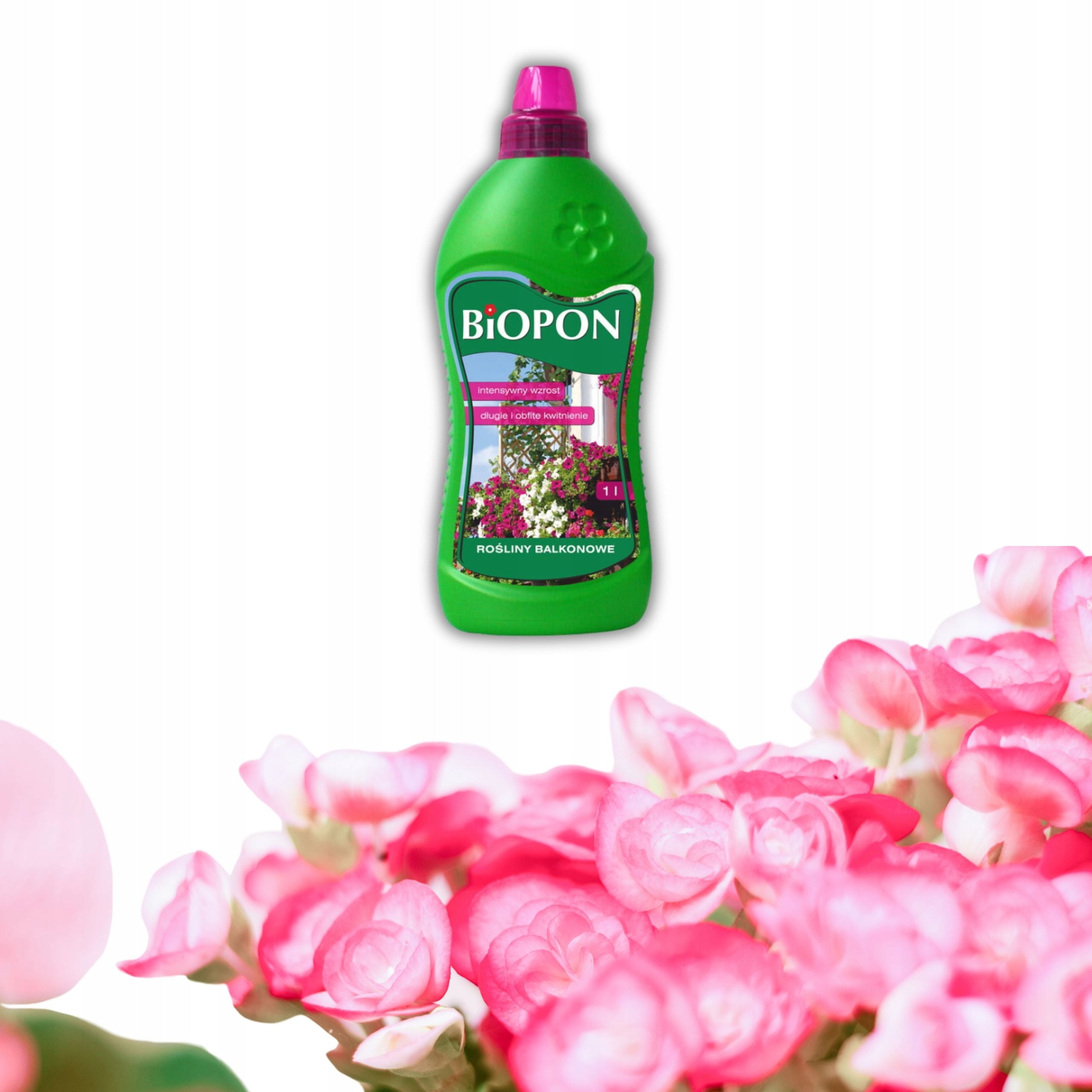 BIOPON LIQUID BALCONY PLANT FERTILIZER 1 L ABUNDANT FLOWERING GROWTH Manufacturer Bros