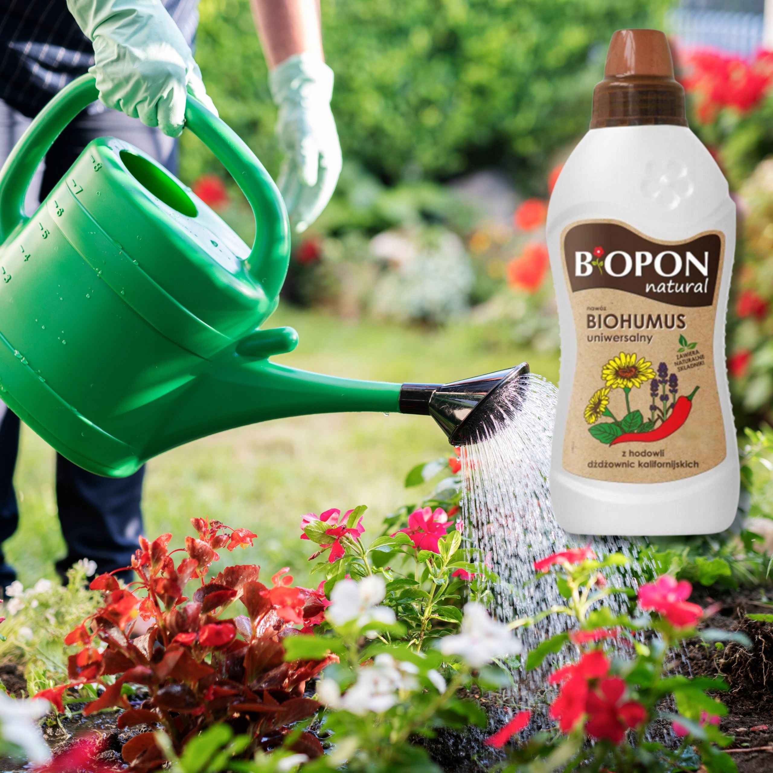 BIOPON NATURAL FERTILIZER BIOHUMUS UNIVERSAL FOR ALL PLANTS 1L CONDITIONER Manufacturer code 1582