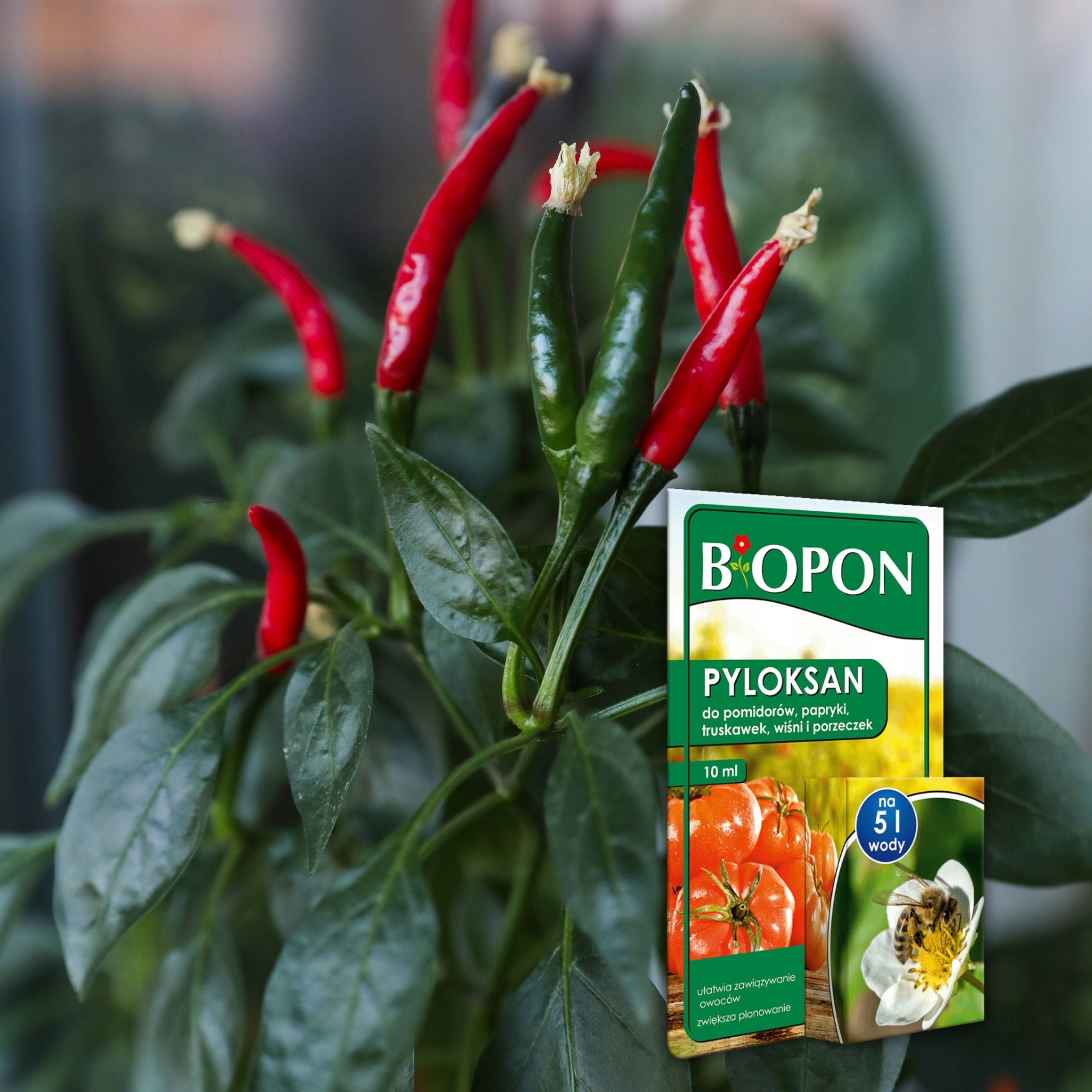 BIOPON PYLOXANE FOR EASY FRUIT BINDING INCREASING YIELD 10ML Form liquid