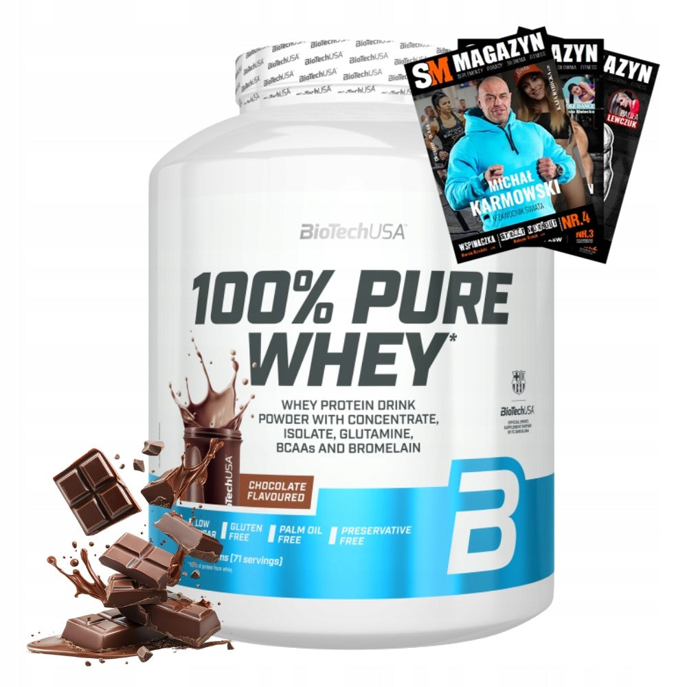 BIOTECH 100% PURE WHEY 2000g HIGH PROTEIN CONDITIONER WPI PROTEIN WPC