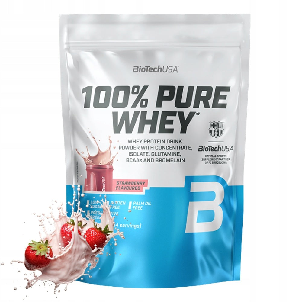 BIOTECH 100% PURE WHEY 400 g PROTEIN SUPPLEMENT ISOLATE WPI WPC MUSCLE MASS