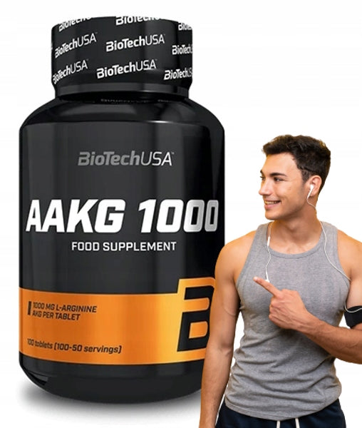 BIOTECH AAKG 100t ARGININE STRENGTH PERFORMANCE POWER PUMP NITRIC OXIDE NO Packaging status original