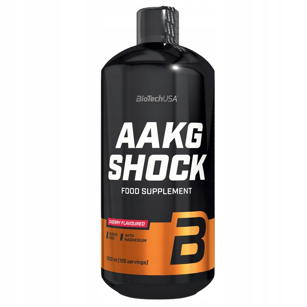 BIOTECH AAKG SHOCK 1000 ml + BIOTECH CAFEINE AND TAURINE 60 kaps– ENERGY Manufacturer code BIO TECH SHOCK EX