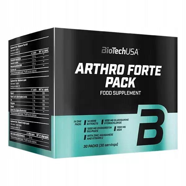 BIOTECH ARTHRO FORTE PACK VITAMINS MINERALS FOR JOINTS HEALTHY MUSCLES 30 s -
