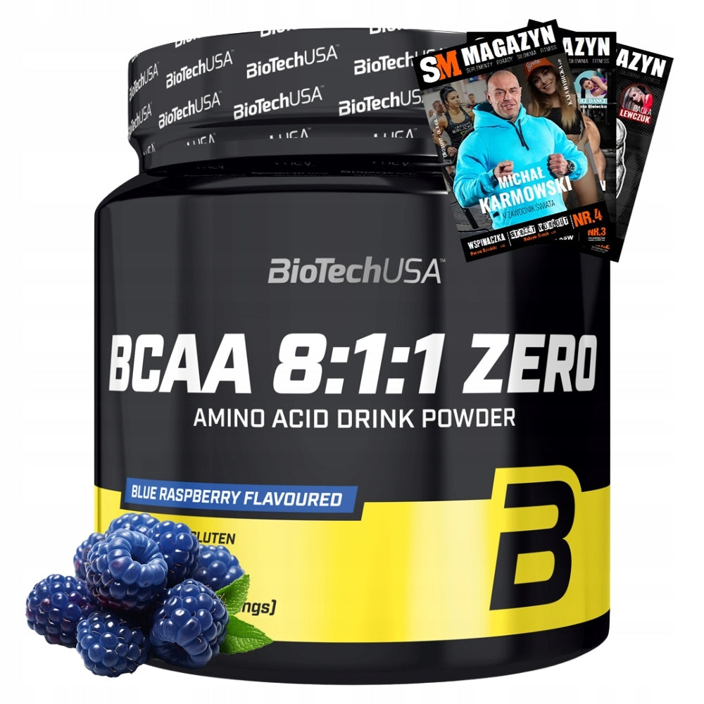 BIOTECH BCAA 8:1:1 ZERO 250 g OMEGA 3 AMINO ACIDS REGENERATION MASS STRENGTH