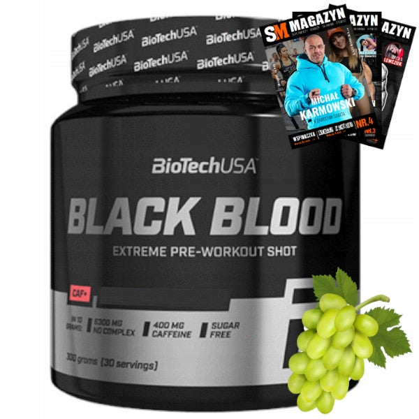BIOTECH BLACK BLOOD CAF +STRONG CAFFEINE POWER PUMP CONCENTRATION 300 g