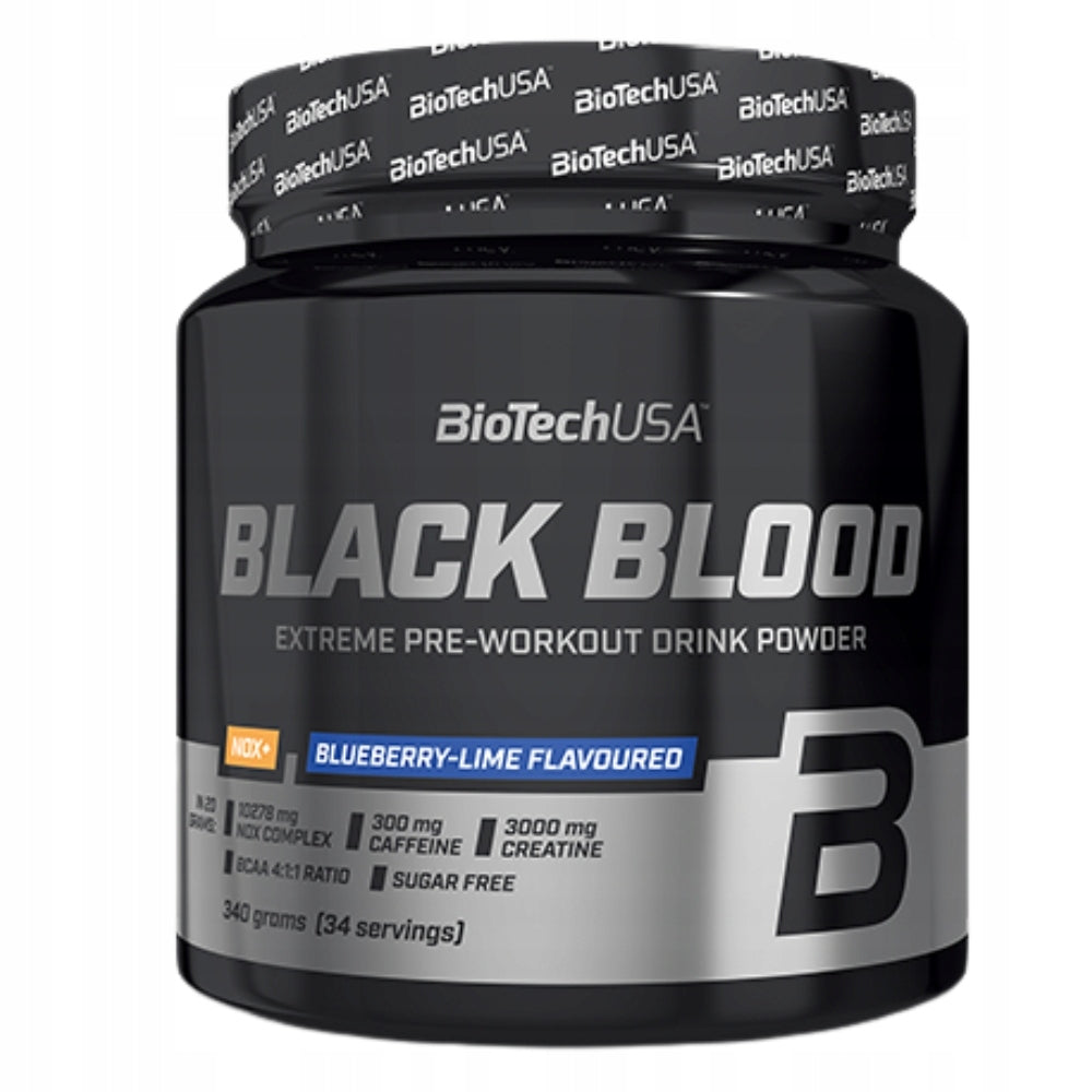 BIOTECH BLACK BLOOD NOX 330g POWER ENERGY + SHAKER + ISO WHEY ZERO 25 g Manufacturer code 5999076232376