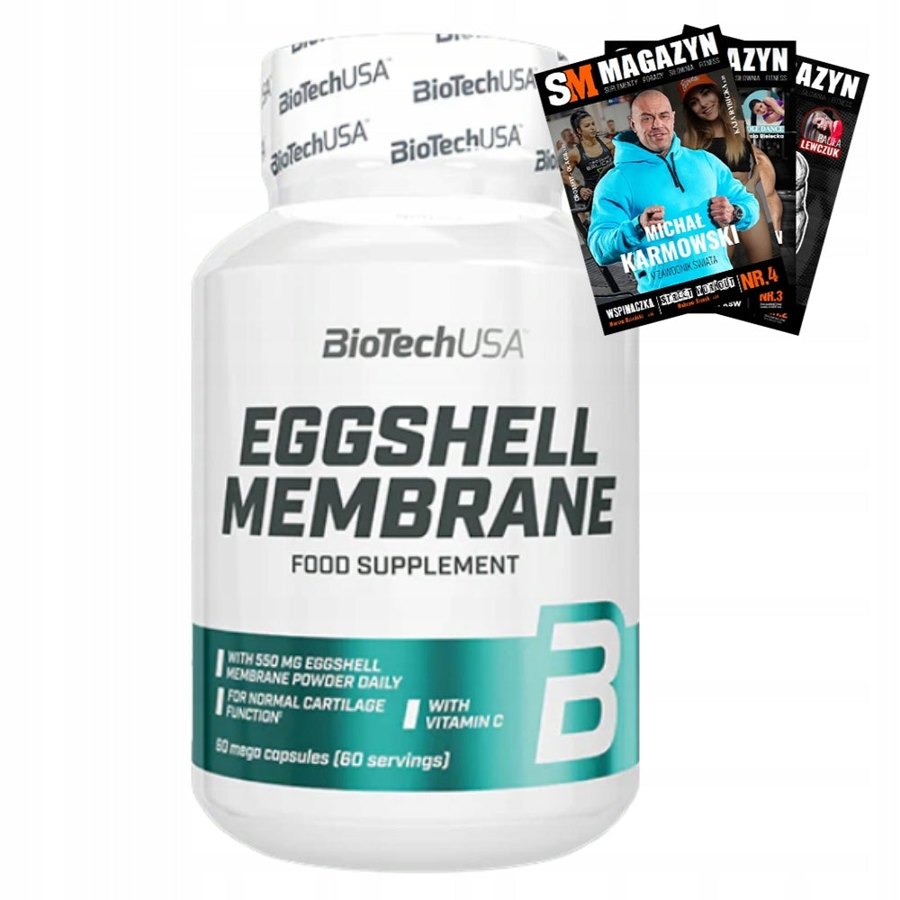BIOTECH EGGSHELL MEMBRANE JOINTS CARTILAGE BONE IMMUNITY 60 KAPS