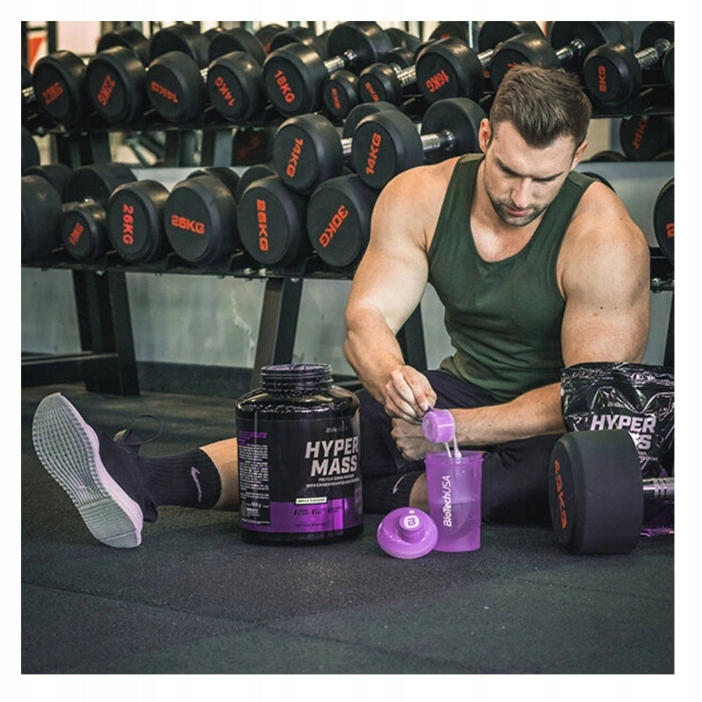 BIOTECH HYPER MASS 6800 g GAINER WITH CREATINE MASS CREATINE MONOHYDRATE PROTEIN Expiration date at least six months from the date of purchase