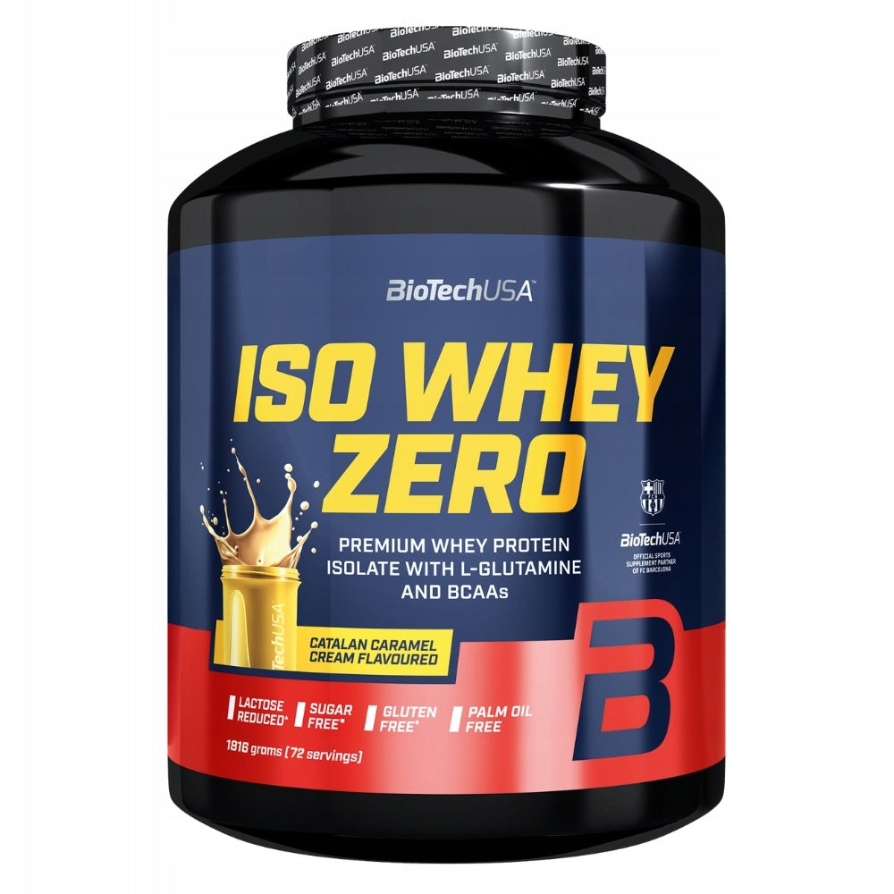 BIOTECH ISO WHEY ZERO 1816 g WHEY ISOLATE WPI BONE MASS REGENERATION Expiration date at least six months from the date of purchase