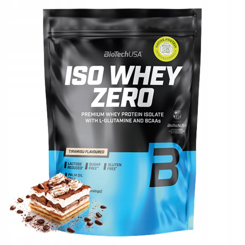 BIOTECH ISO WHEY ZERO 454g ISOLATE PROTEIN MASS AND REGENERATION, GLUTEN FREE