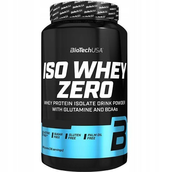 BIOTECH ISO WHEY ZERO 908G ISOLATE BCAA WHEY PROTEIN WPI MUSCLES Packaging status original