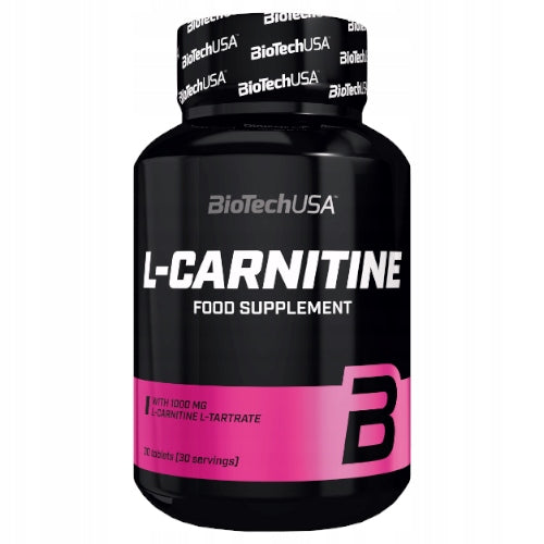 BIOTECH L-CARNITINE 1000 30TABL CARNITINE REDUCTION Packaging status original