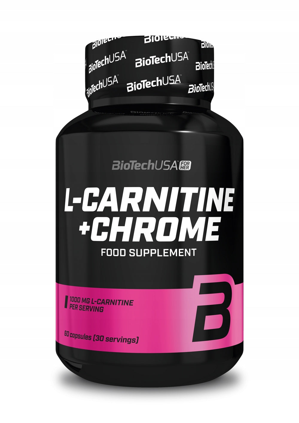 BIOTECH L-CARNITINE+CHROME 60caps. BURNER FOR WOMEN Brand BioTechUSA