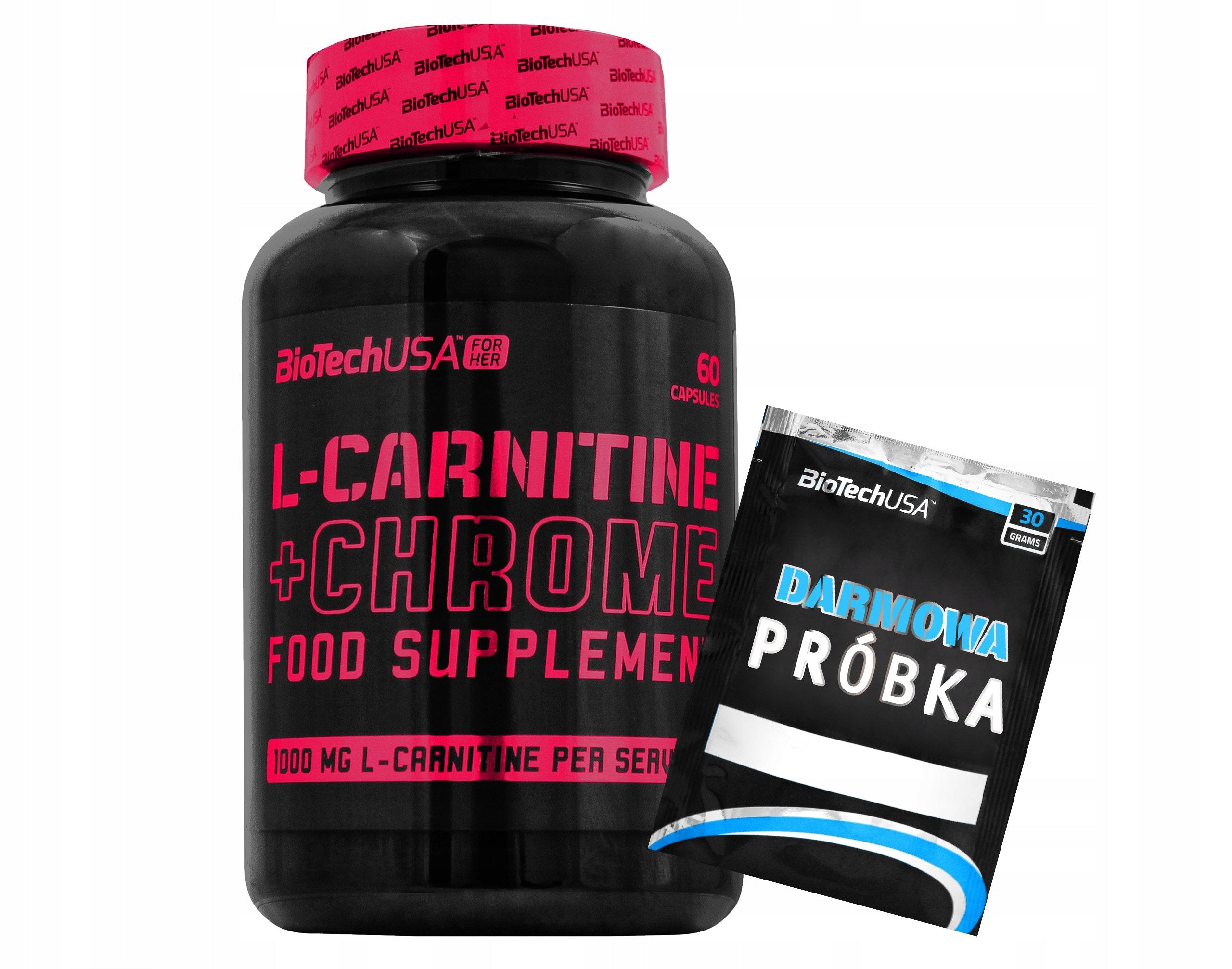 BIOTECH L-CARNITINE+CHROME 60caps. BURNER FOR WOMEN