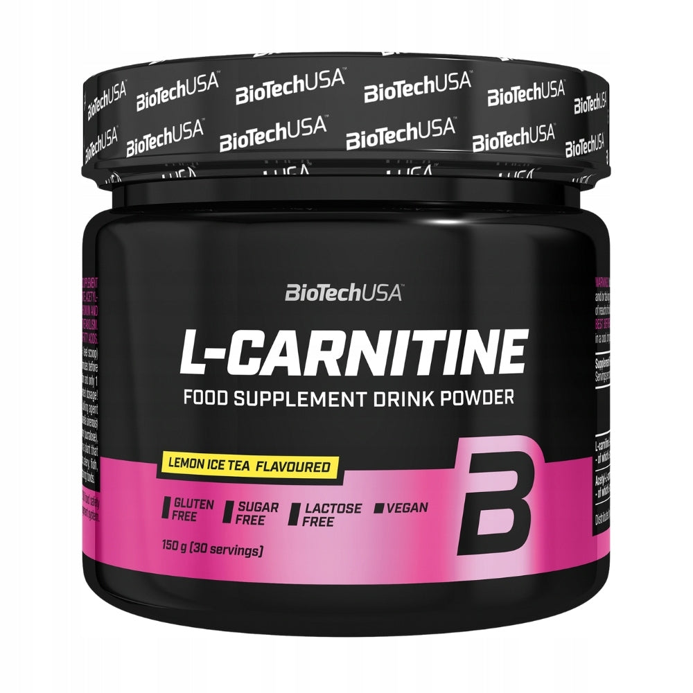 BIOTECH L-CARNITINE DRINK POWDER 150 G FAT BURNER CARNITINE CHROMIUM Packaging status original