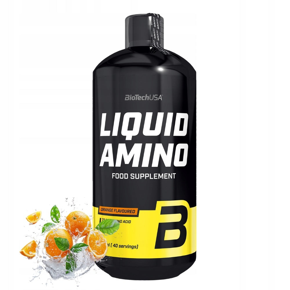 BIOTECH LIQUID AMINO 1000 ml WITH VITAMINS B6 B12 ARGININE LIQUID AMINO ACIDS