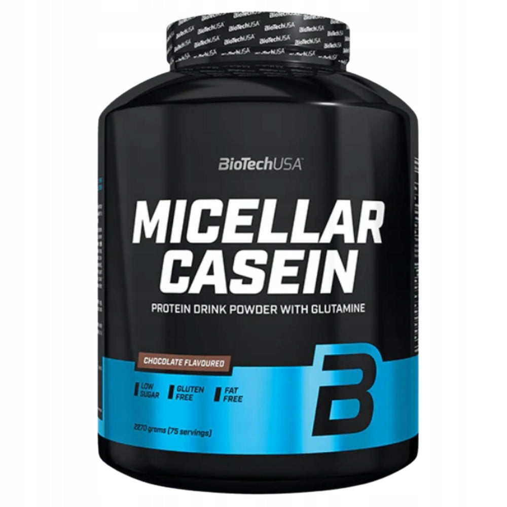 BIOTECH MICELLAR CASEIN 2270g PROTEIN AMINO ACIDS BCAA VALINE LEUCINE Expiration date at least six months from the date of purchase