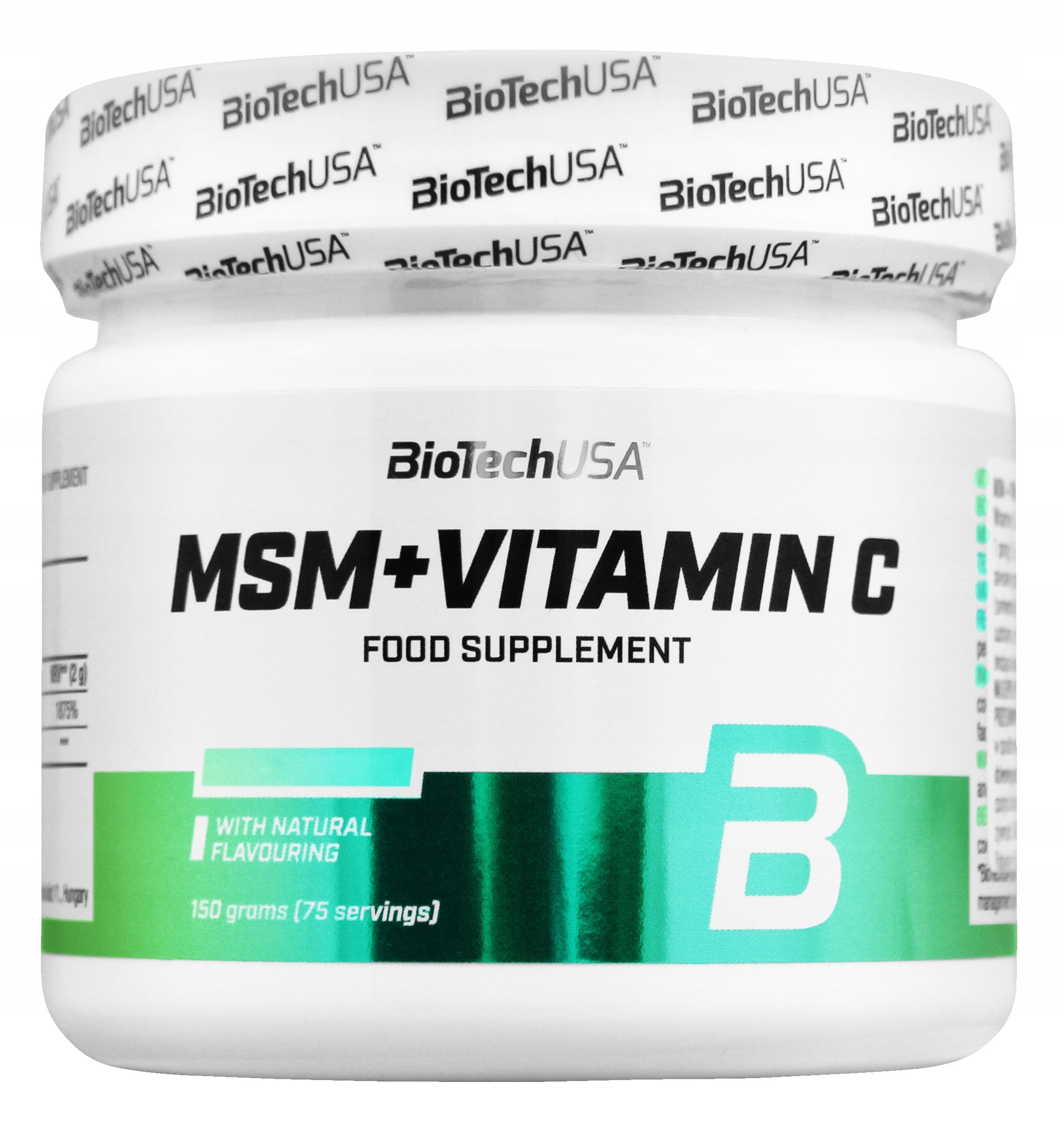 BIOTECH MSM + VITAMIN C 150G HEALTHY JOINTS LEMON Form powder
