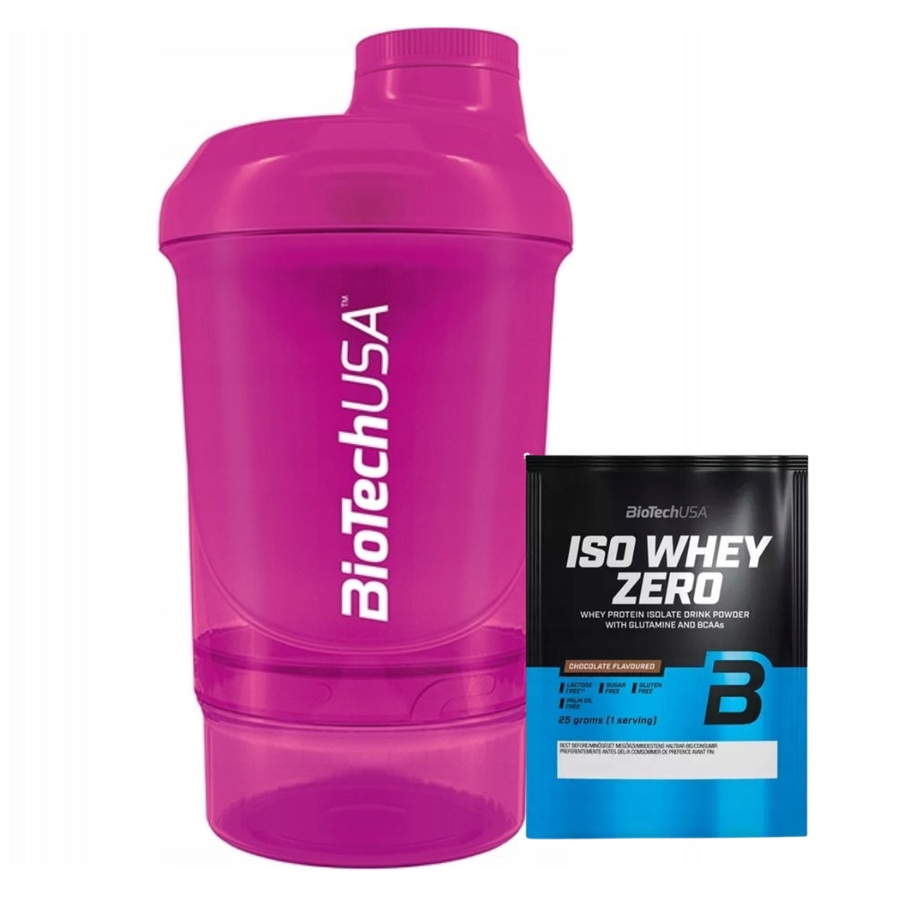BIOTECH SHAKER WAVE + NANO 300 ml + 150 ml BOTTLE + PROTEIN SAMPLE