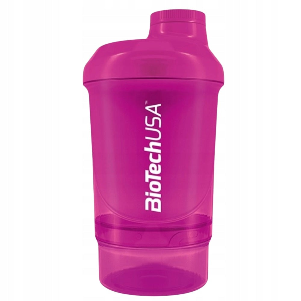 BIOTECH SHAKER WAVE + NANO 300 ml + 150 ml LIGHT PINK Manufacturer code 24030400
