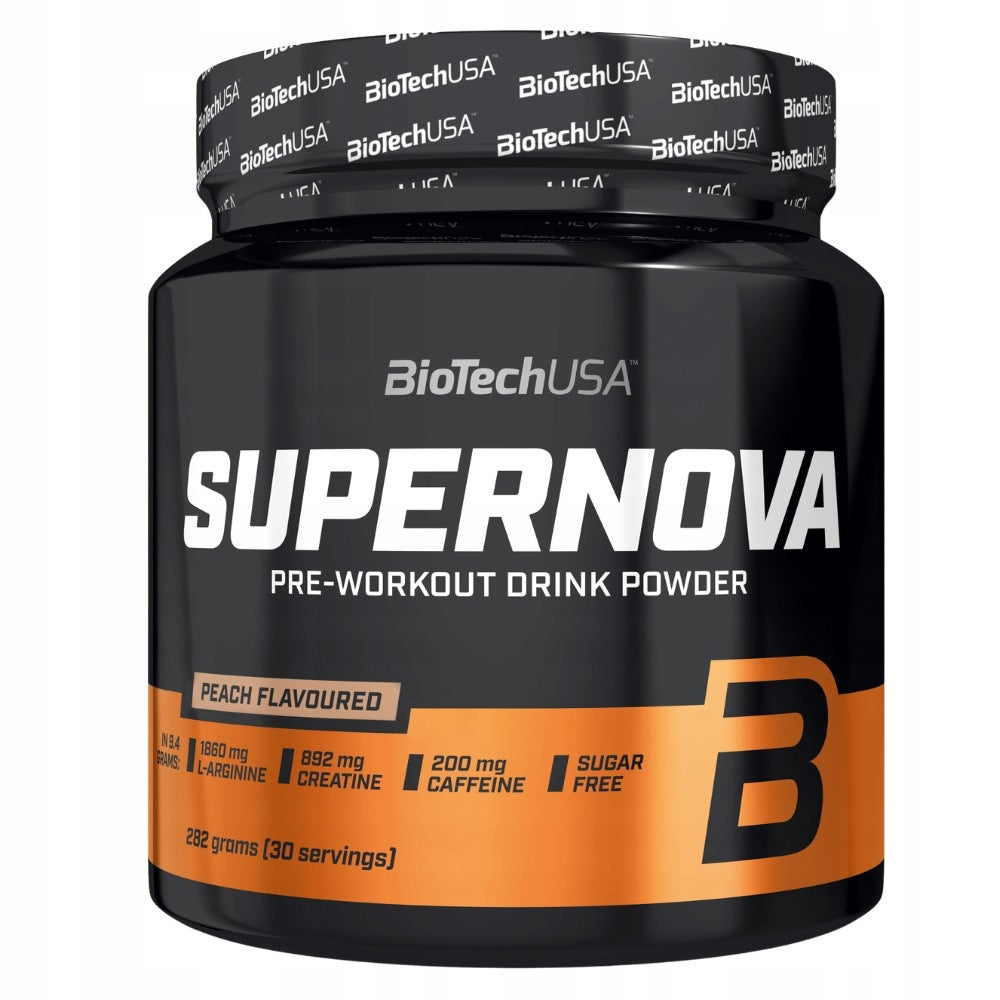 BIOTECH SUPERNOVA 282 g PRE-WORKOUT POWER STRENGTH MEMORY Expiration date at least six months from the date of purchase