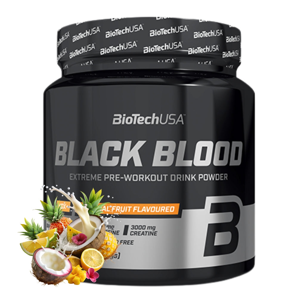 BIOTECH USA BLACK BLOOD NOX+ 330g PRE-WORKOUT FOR ENERGY STIMULATION