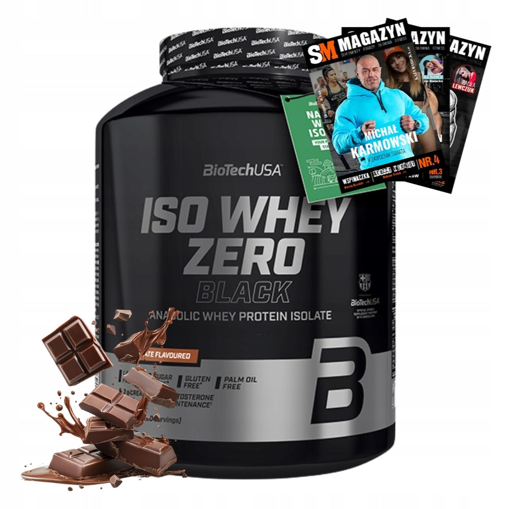 BIOTECH USA ISO WHEY ZERO BLACK 1816 g – PURE WHEY PROTEIN ISOLATE