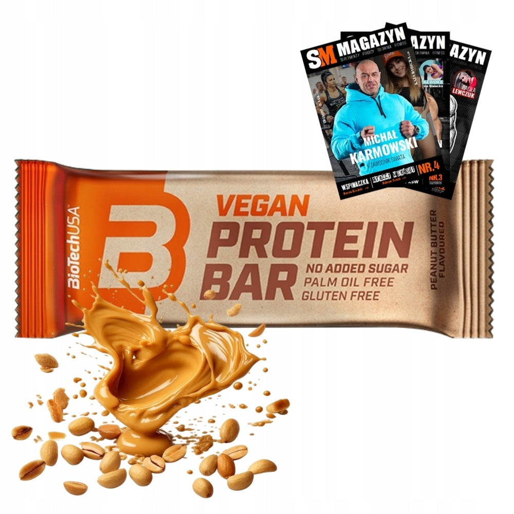 BIOTECH VEGAN PROTEIN BAR 50G VEGAN VEGETARIAN