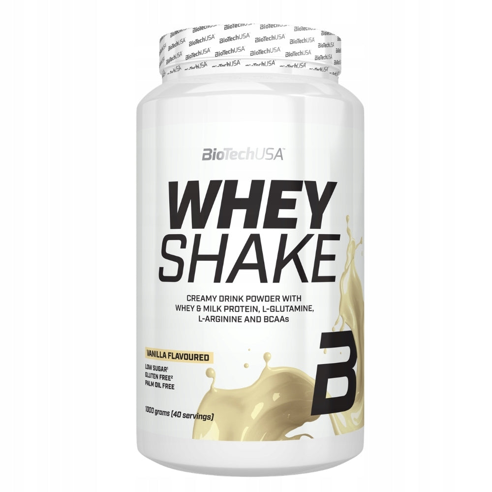 BIOTECH WHEY SHAKE 1000 g STRENGTH REGENERATION STRENGTH MUSCLE MASS Expiration date at least six months from the date of purchase