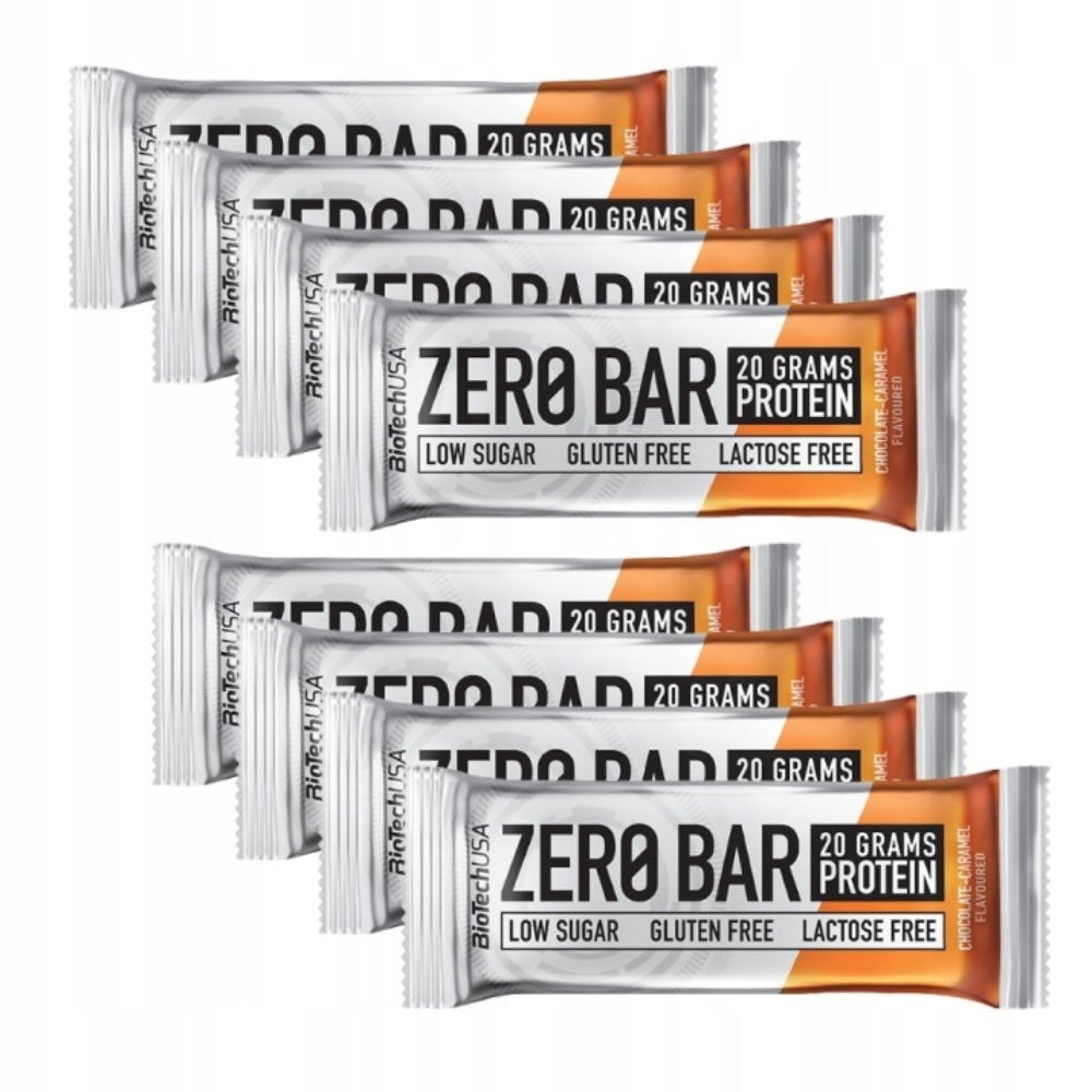 BIOTECH ZERO BAR PROTEIN BAR ZERO SUGAR 8x50g CARBOHYDRATE FIBER Manufacturer code 5999076223619