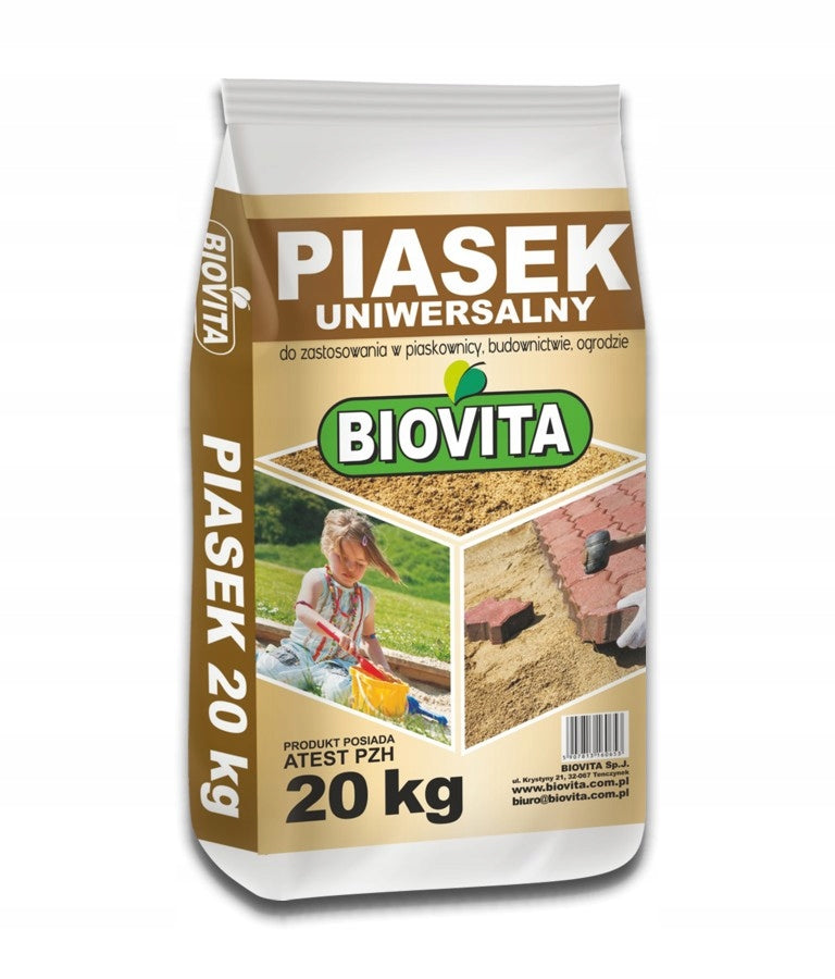 BIOVITA Sand Clean For Sandbox with PZH Certificate 20kg
