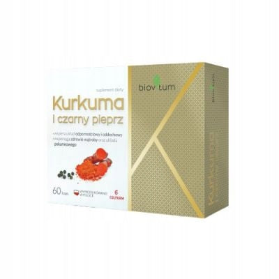 BIOVITUM TURMERIC and black pepper 60 capsules