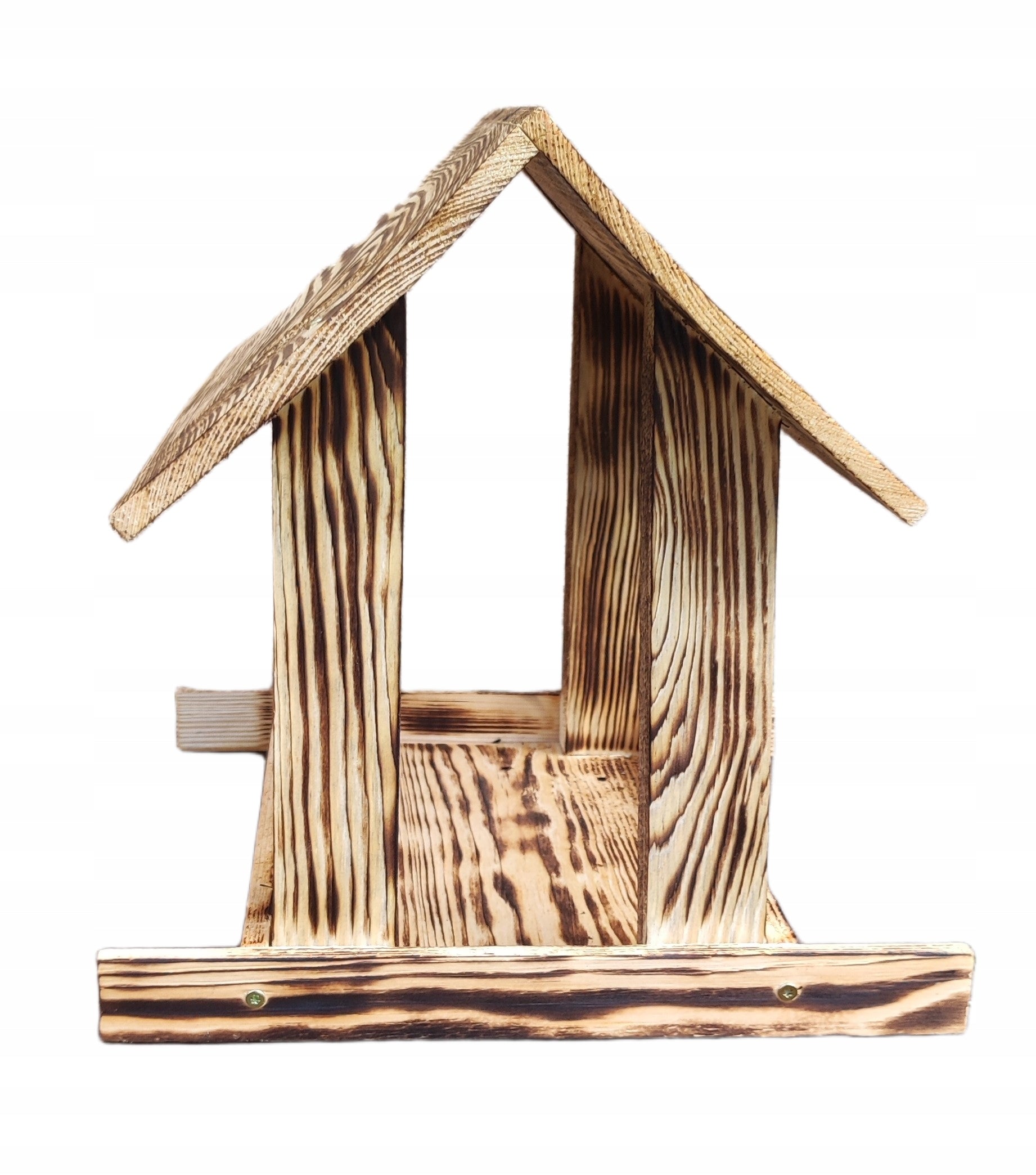 BIRD FEEDER WOODEN TAN TWISTED XXL LARGE Manufacturer no brand