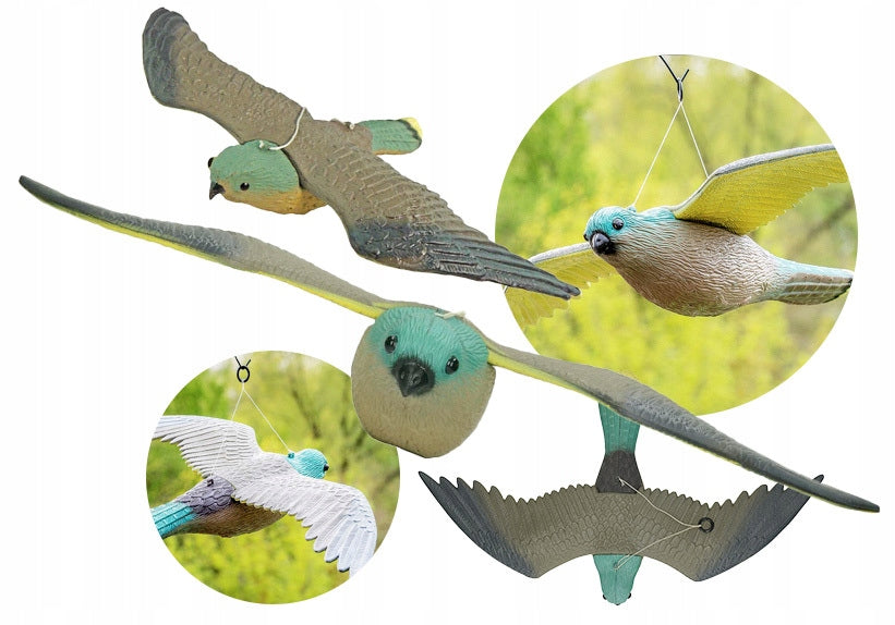 BIRD REPELLENT PIGEON STARLINGS FALCON KESTREL MOCK-UP BIRD SILHOUETTE Packaging status original
