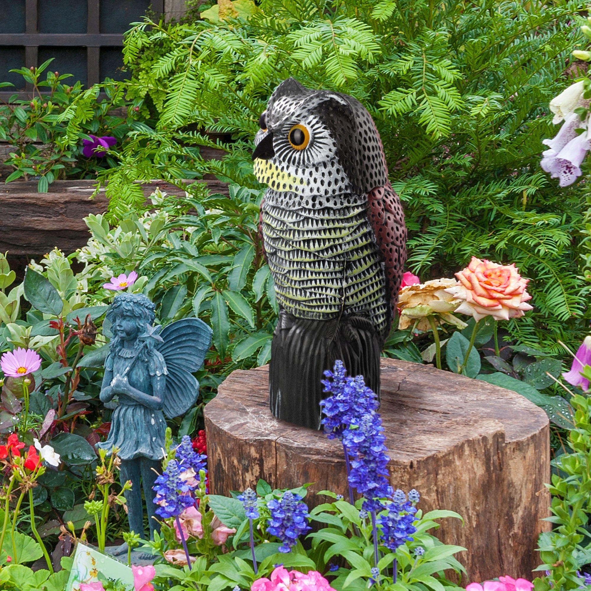BIRD REPELLENT PIGEON STARLINGS FOR BIRDS OWL MOVING HEAD FOR GARDEN Brand Kadax