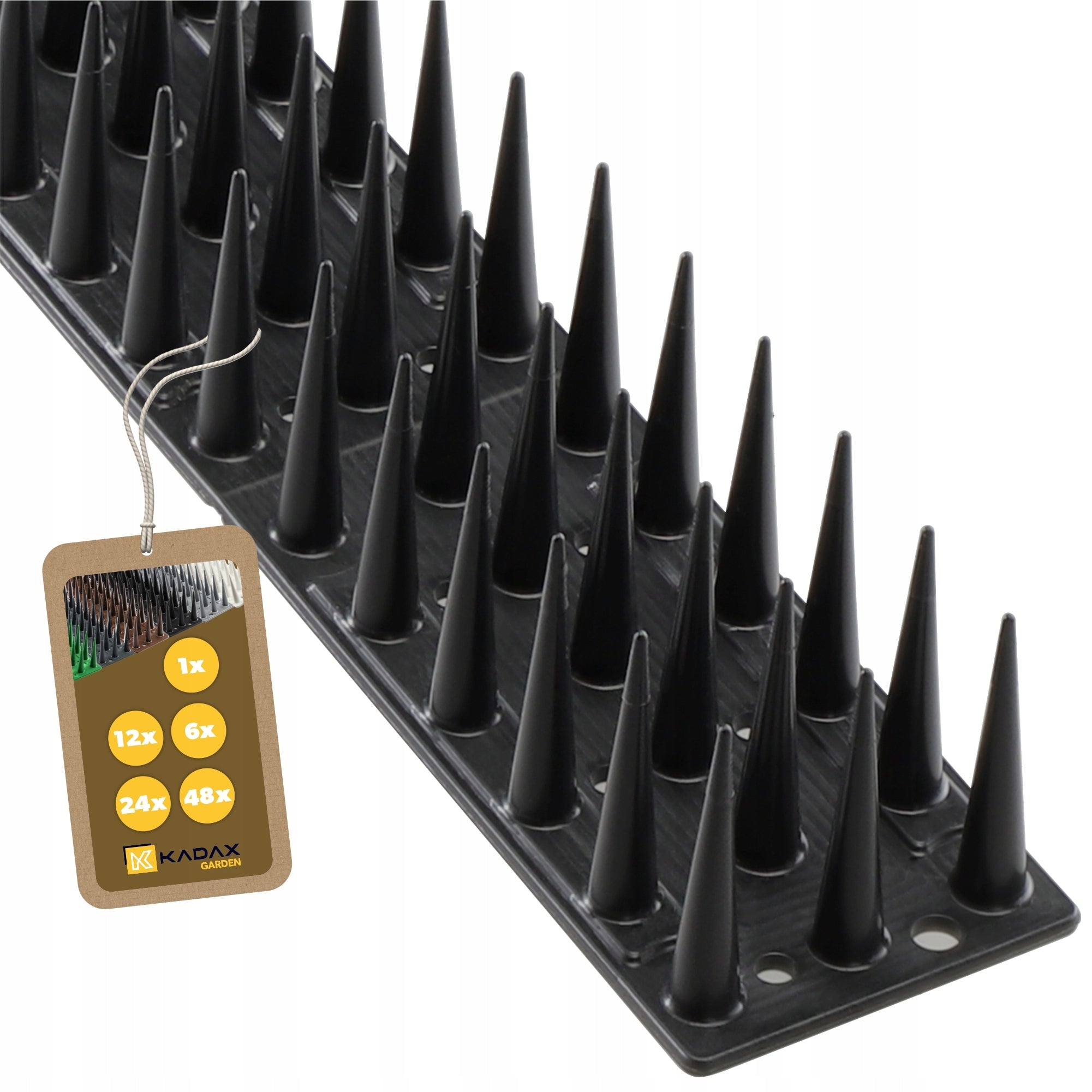 BIRD SPIKES PIGEONS AGAINST BIRDS 51 cm DENSE STRONG PLASTIC STRIP